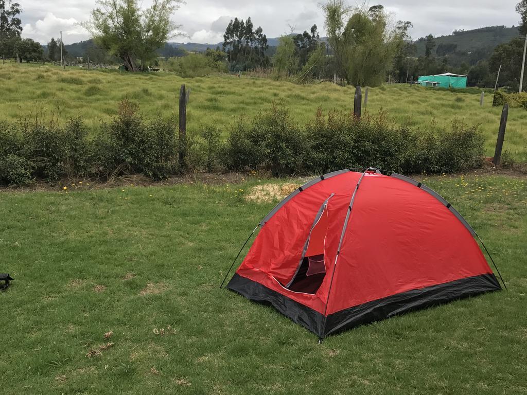 Vila Cabana Campestre El Refugio Paipa Exteriér fotografie